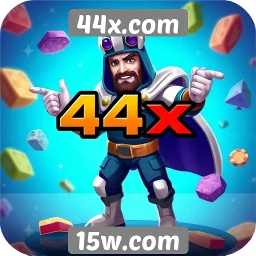 Variedade de jogos disponíveis no 44x.com