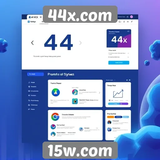 Interface do 44x.com e a experiência do usuário